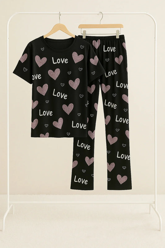 BLACK LOVE HEART