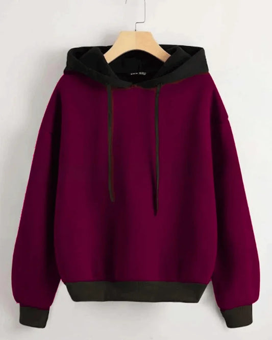 Pack of 2 Hoodies - Maroon and Grey